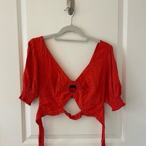 Urban Outfitters top with back tie